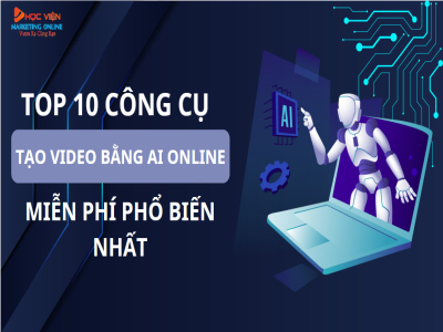 Top 10 công cụ tạo video bằng AI online miễn phí phổ biến nhất