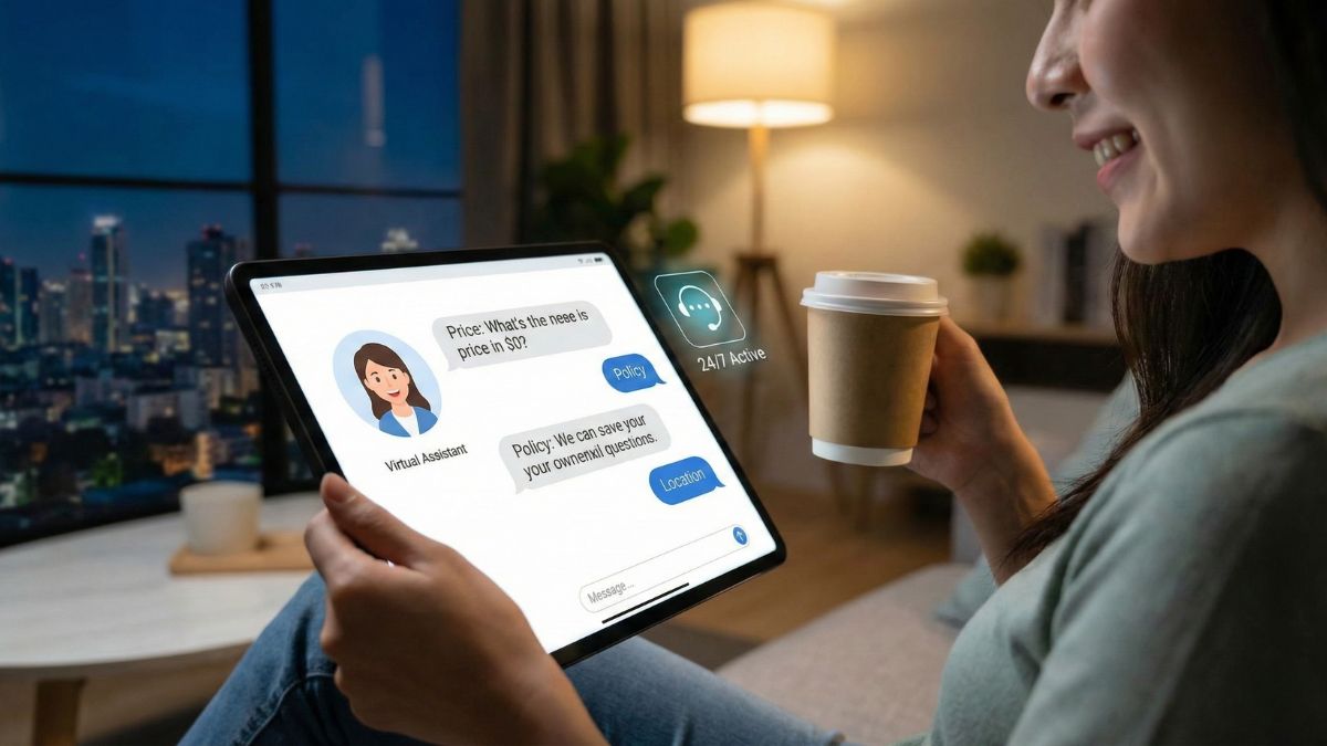 Ứng Dụng AI Trong Bất Động Sản- Chatbots và tư vấn tự động