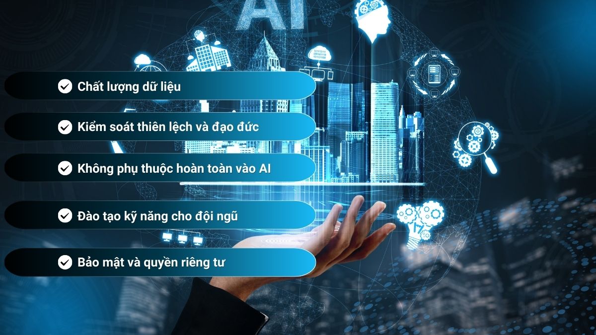 Lưu Ý Khi Ứng Dụng AI Vào Marketing