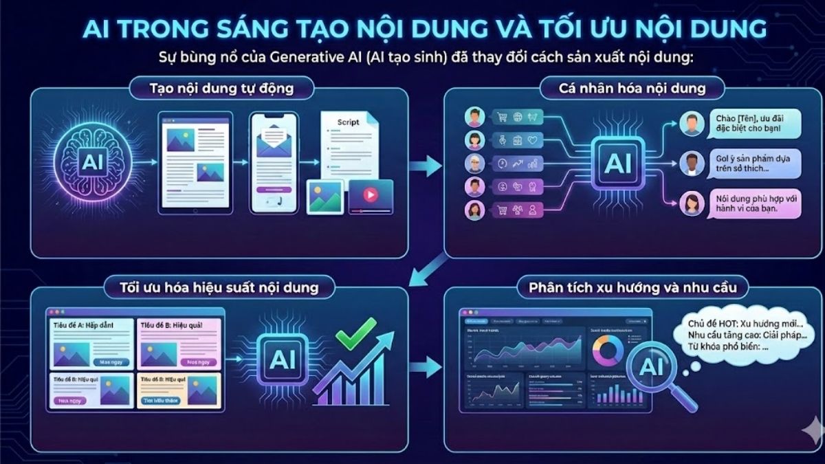 Ứng Dụng AI Trong Marketing- AI Trong Sáng Tạo Nội Dung Và Tối Ưu Nội Dung
