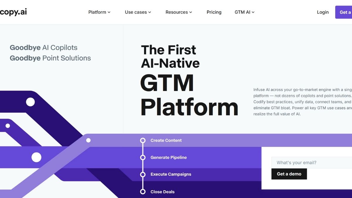 Top Công Cụ AI Marketing Hàng Đầu- Copy.ai
