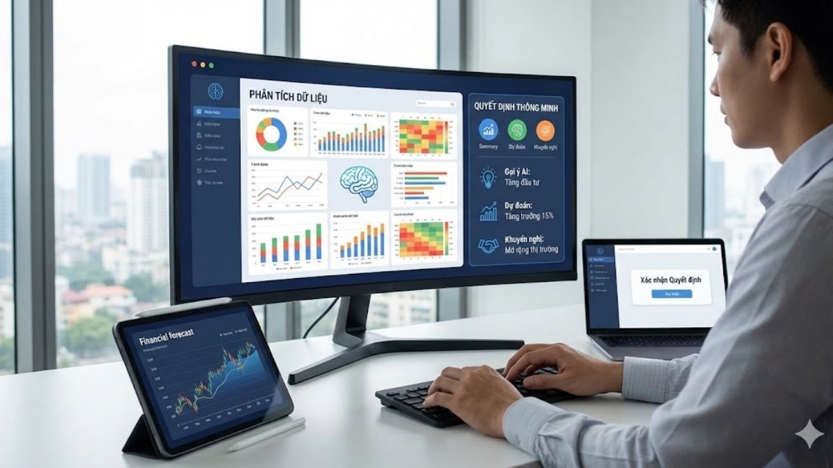 Ứng Dụng AI Trong Công Việc Văn Phòng- Phân tích và ra quyết định dữ liệu