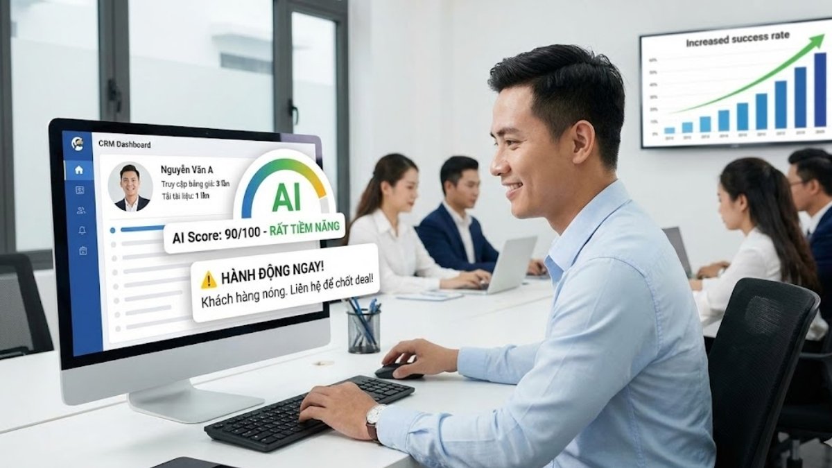 Ứng Dụng AI Trong Doanh Nghiệp- Bán hàng và CRM tự động