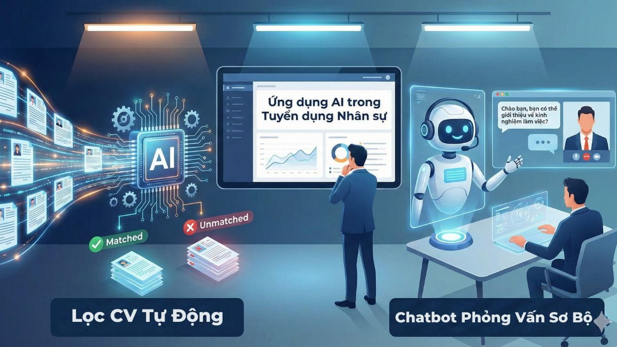 6 Ứng Dụng AI Trong Nhân Sự Tối Ưu Nguồn Lực, Quản Lý Hiệu Quả