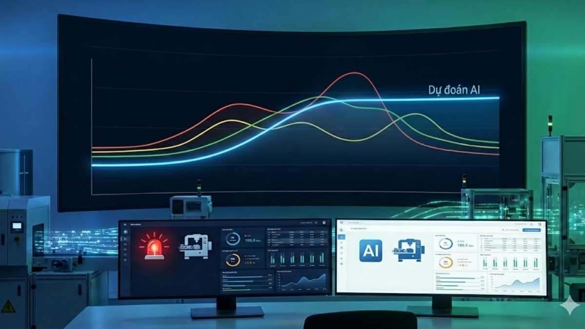 Ứng Dụng AI Trong Sản Xuất- Quản lý năng lượng thông minh