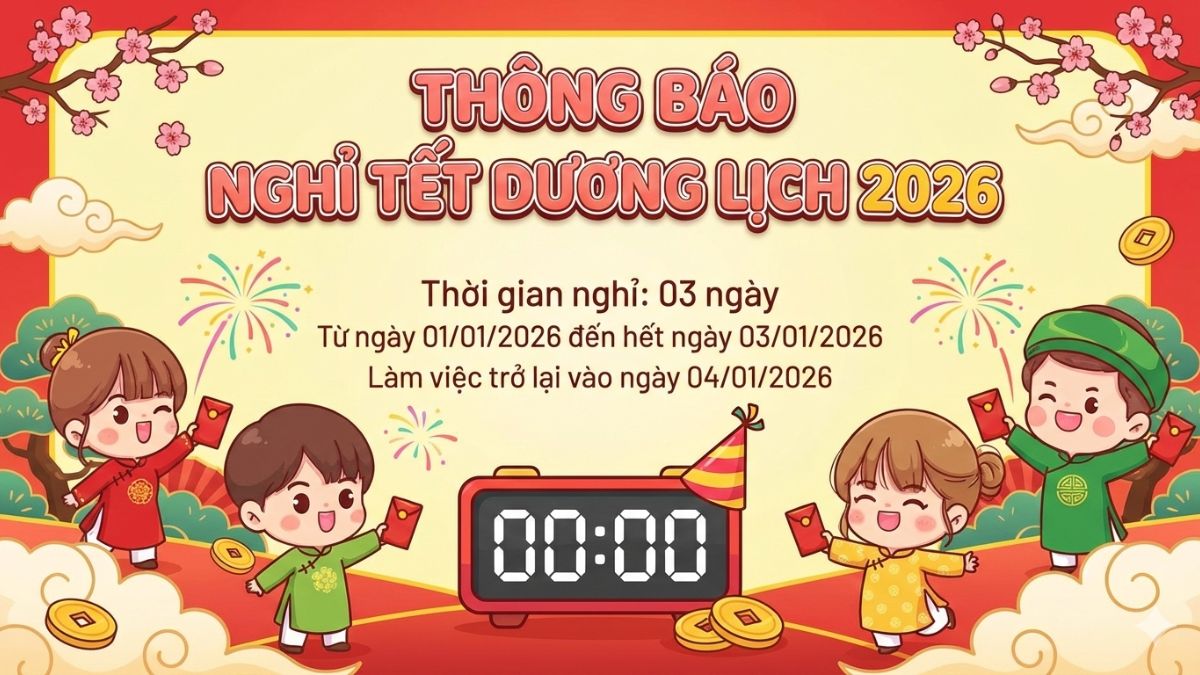 7 Prompt 3 Dùng AI Tạo Hình Ảnh Lịch Nghỉ Tết 2026