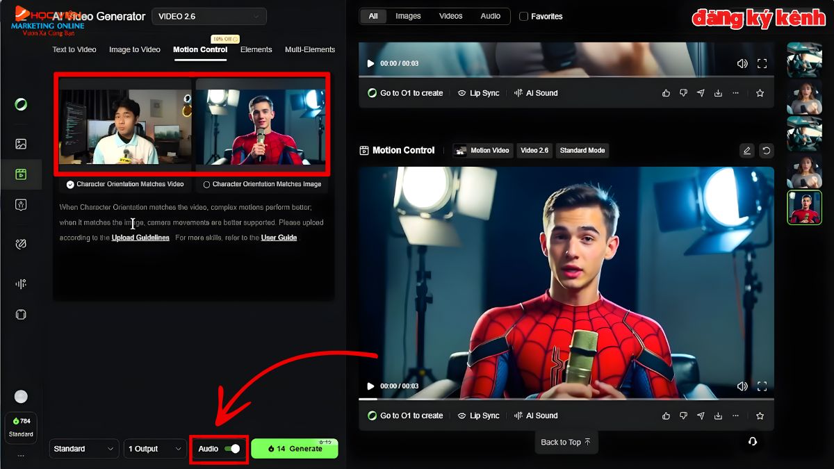 Công Cụ AI Tạo Video Từ Prompt- Cách sử dụng Kling AI bước 3