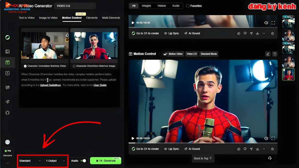 Công Cụ AI Tạo Video Từ Prompt- Cách sử dụng Kling AI bước 5