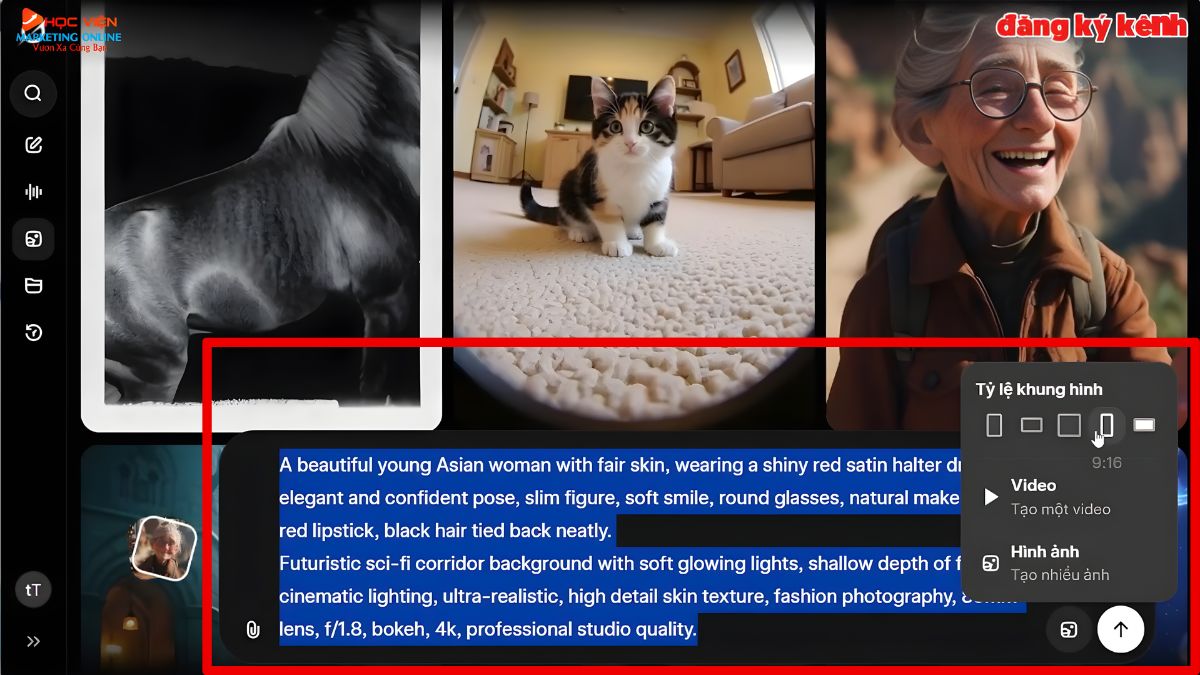 Công Cụ AI Tạo Video Từ Prompt- Cách sử dụng Grok bước 3