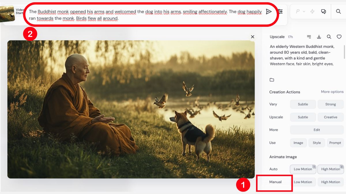 Công Cụ AI Tạo Video Từ Prompt- Cách sử dụng Midjourney bước 2 