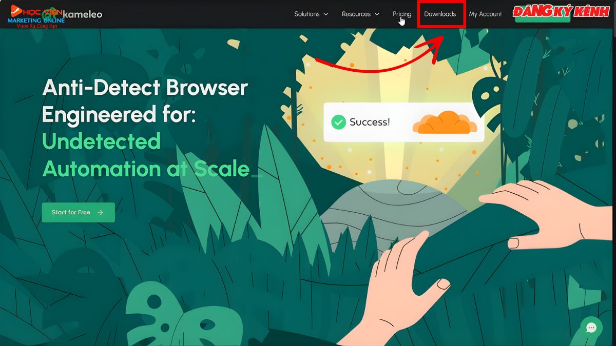 Hướng Dẫn Cách Sử Dụng Kameleo bước 1