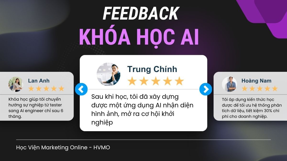 Cảm Nhận Của Học Viên Về Trung Tâm Đào Tạo Ngành AI HVMO