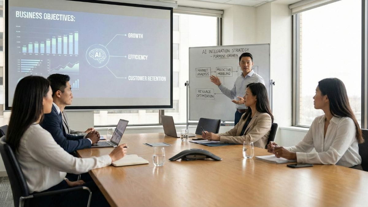 Mô Hình Chung Từ Doanh Nghiệp Triển Khai AI Thành Công- Xác Định Rõ Bài Toán Kinh Doanh Trước Khi Dùng AI