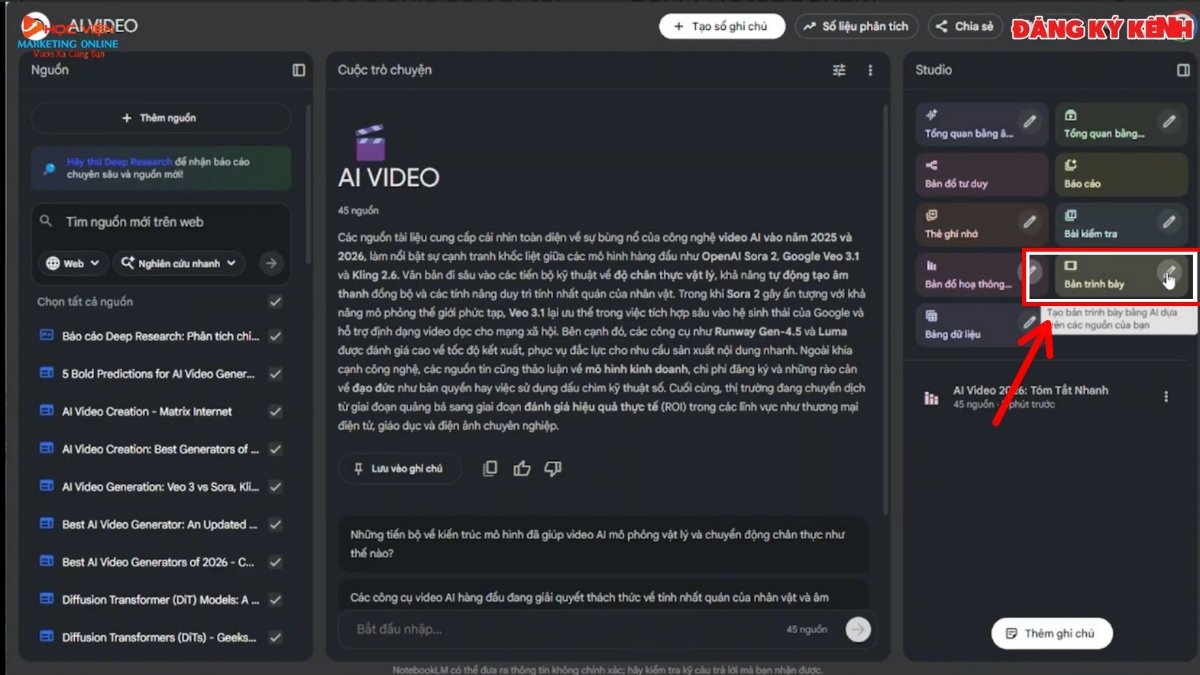 Hướng Dẫn Cách Sử Dụng NotebookLM AI tạo video vẽ tay