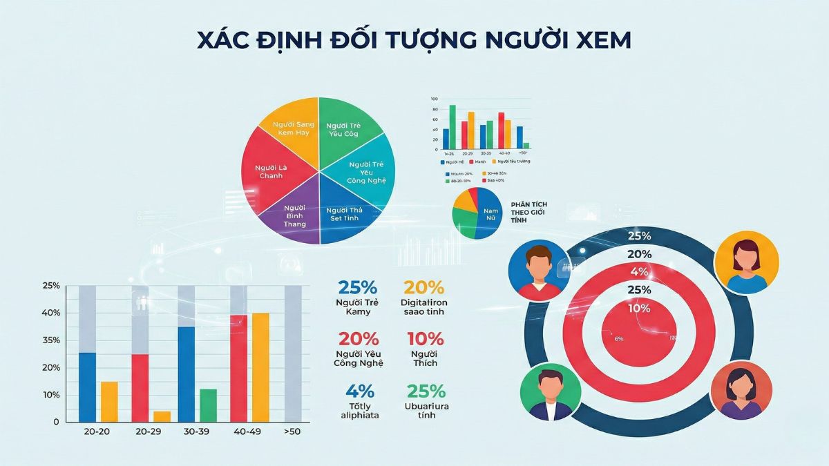 Cách Để Kênh Youtube Phát Triển Nhanh Nhất- Xác định đối tượng người xem