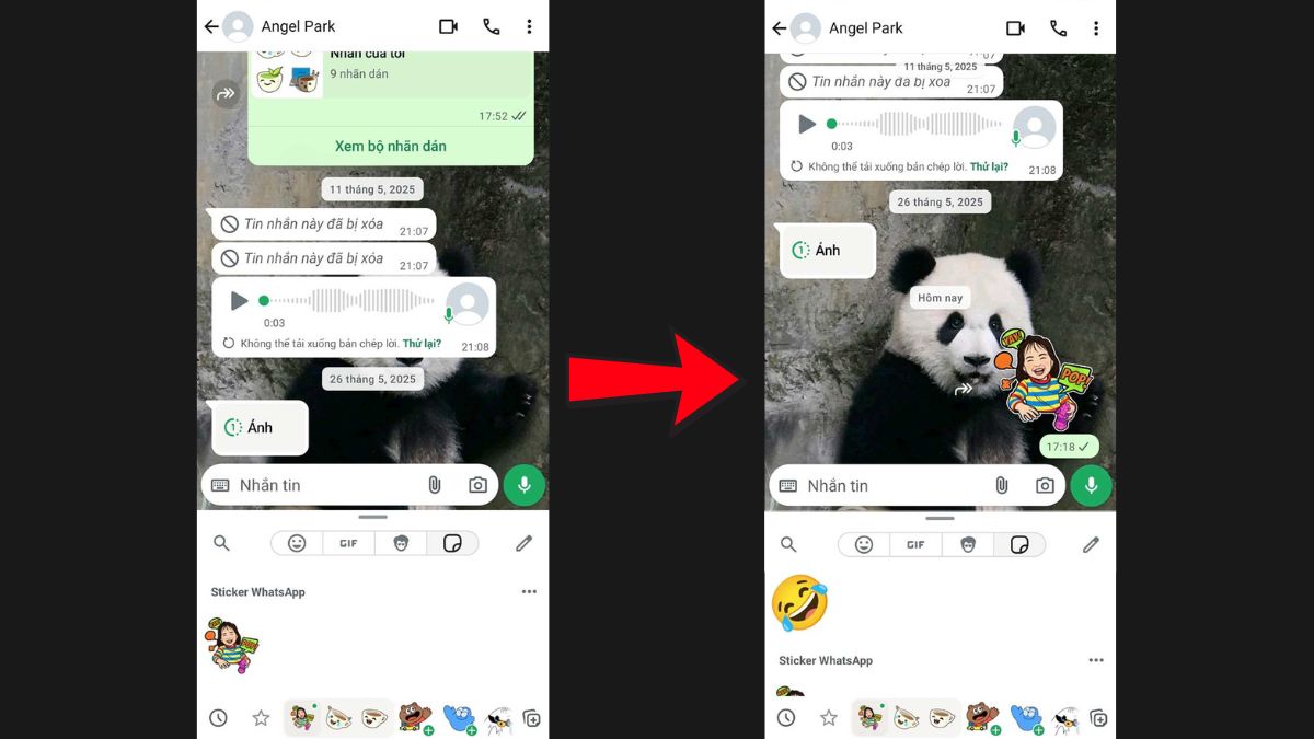 Cách Tạo Sticker Digital Để Gửi Chat- Sticker WhatsApp bước 7