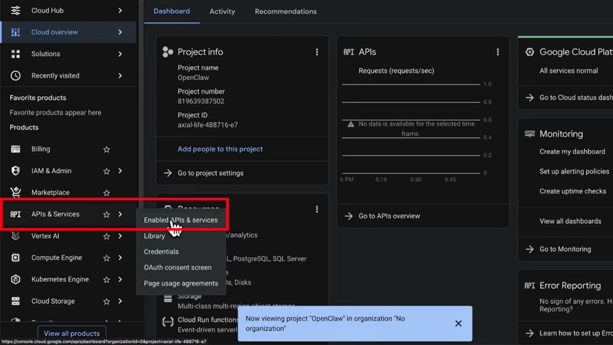Hướng Dẫn Cách Sử Dụng OpenClaw- Cài đặt kỹ năng GOG bước 2.4