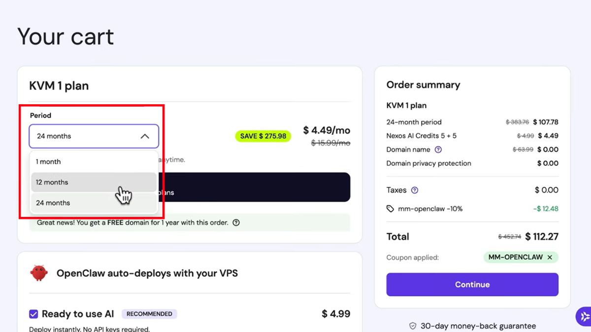 Cách Cài Đặt OpenClaw bước 1.3