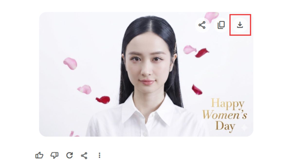 Hướng Dẫn Cách Tạo Avatar 8/3 Bằng AI Gemini trên máy tính bước 6.1