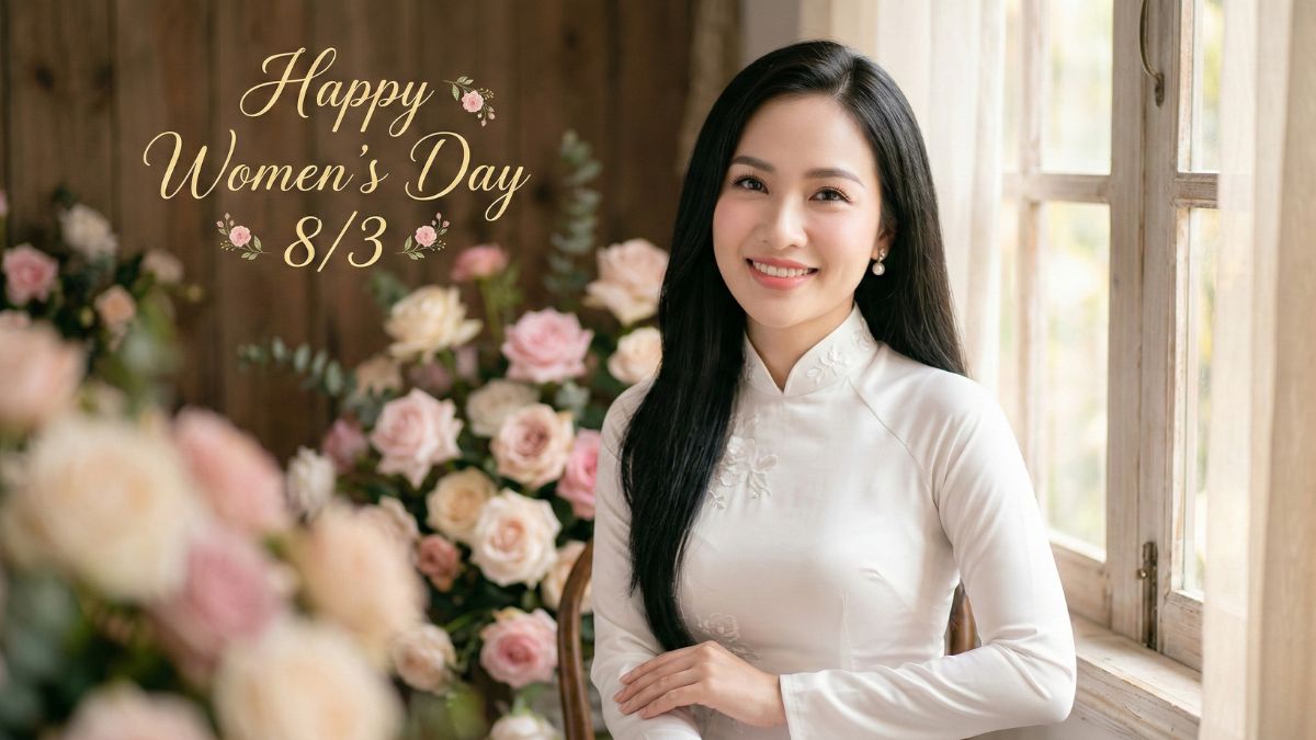 Prompt 1 Tạo Avatar 8/3 Bằng AI 