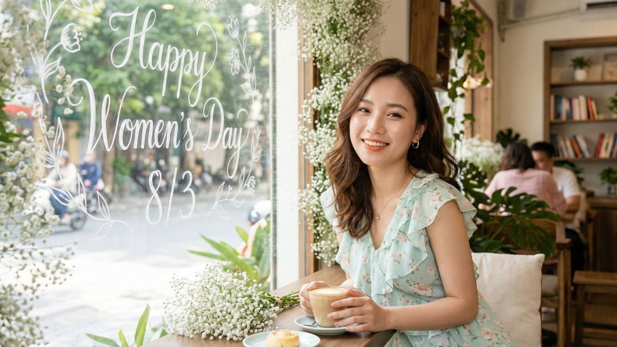 Prompt 5 Tạo Avatar 8/3 Bằng AI 