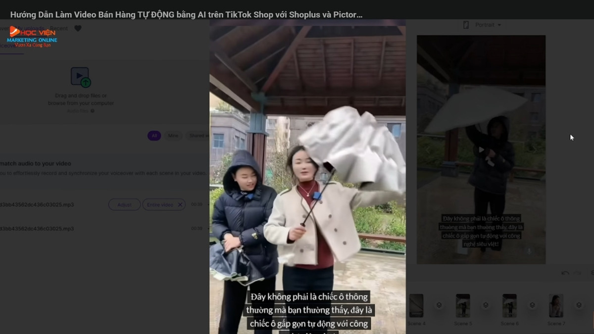 Hướng Dẫn Từng Bước Tạo Video AI Bán Hàng Trên TikTok bước 4