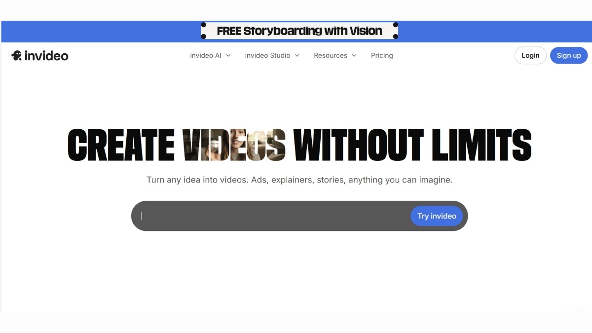 Công Cụ Tạo Video Giới Thiệu Sản Phẩm Bằng AI- Invideo