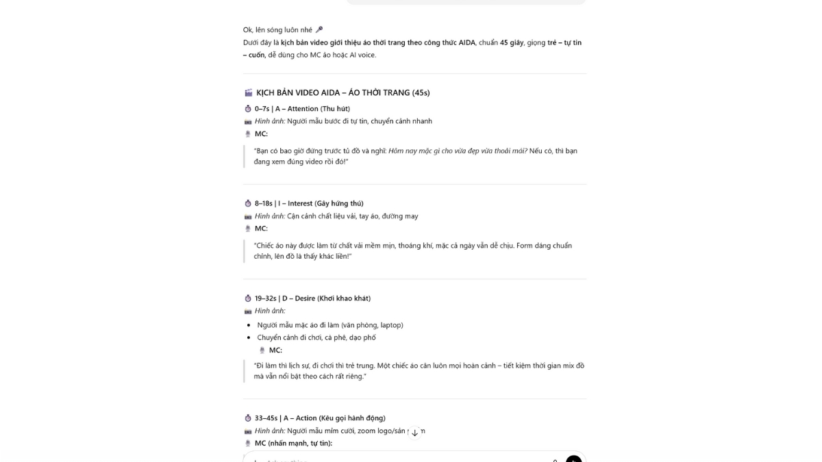 Hướng Dẫn Từng Bước Tạo Video Giới Thiệu Sản Phẩm Bằng AI bước 2.2