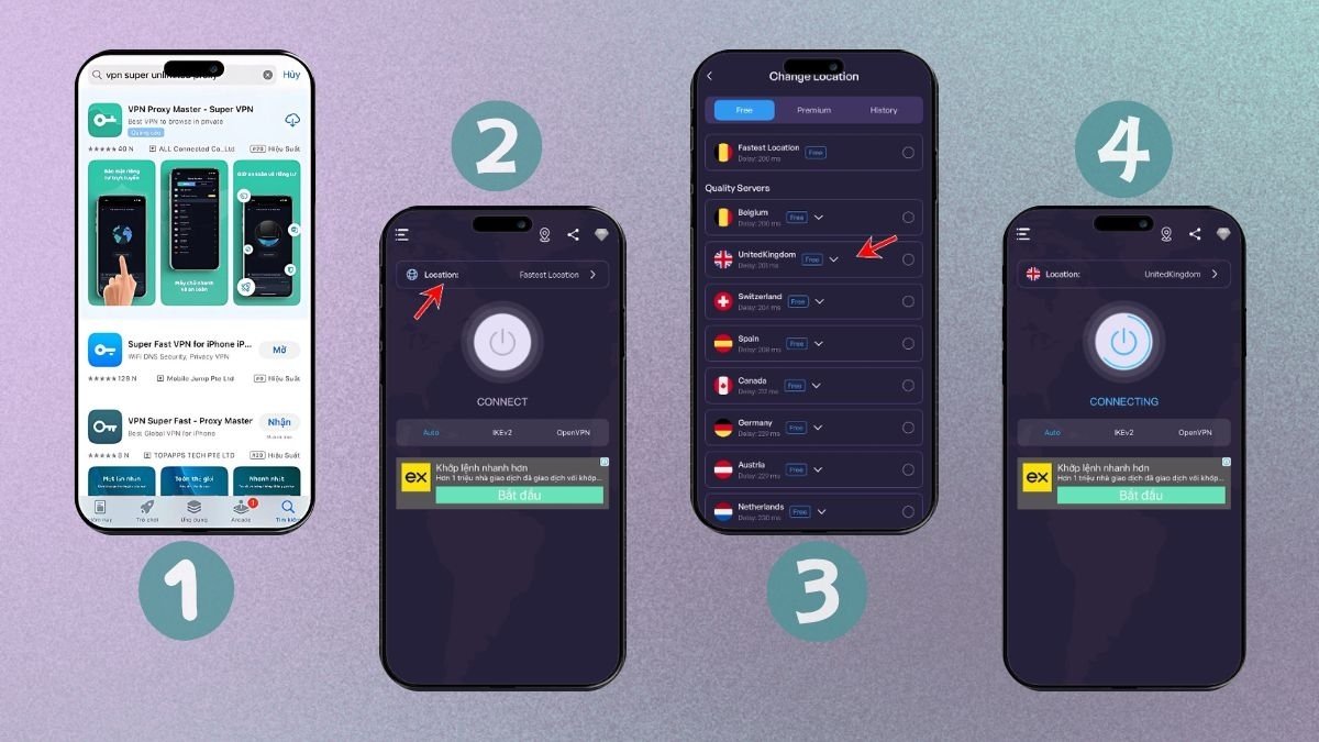 Hướng Dẫn Cách Làm Video Quảng Cáo Bằng AI Miễn Phí Trên Điện Thoại bước 1