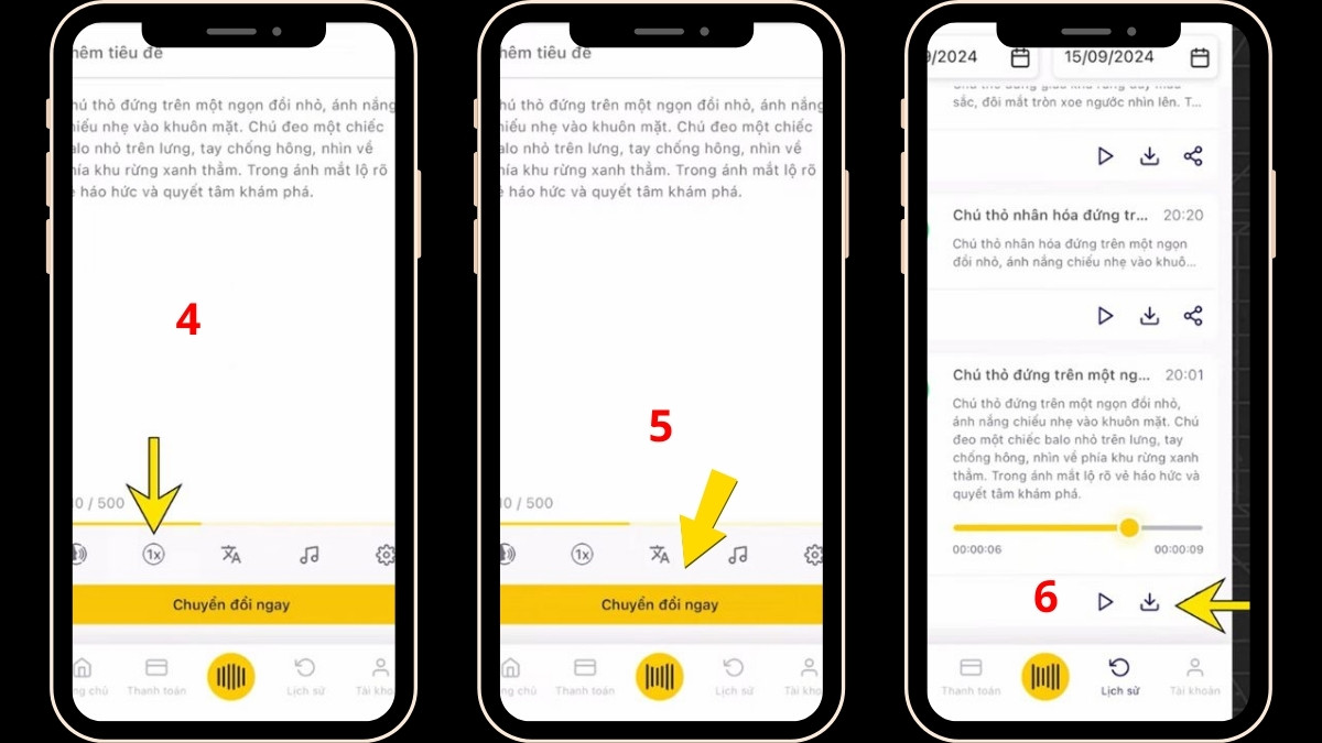 Hướng Dẫn Cách Tạo Video Hoạt Hình 3D Bằng AI Trên Điện Thoại bước 3.2