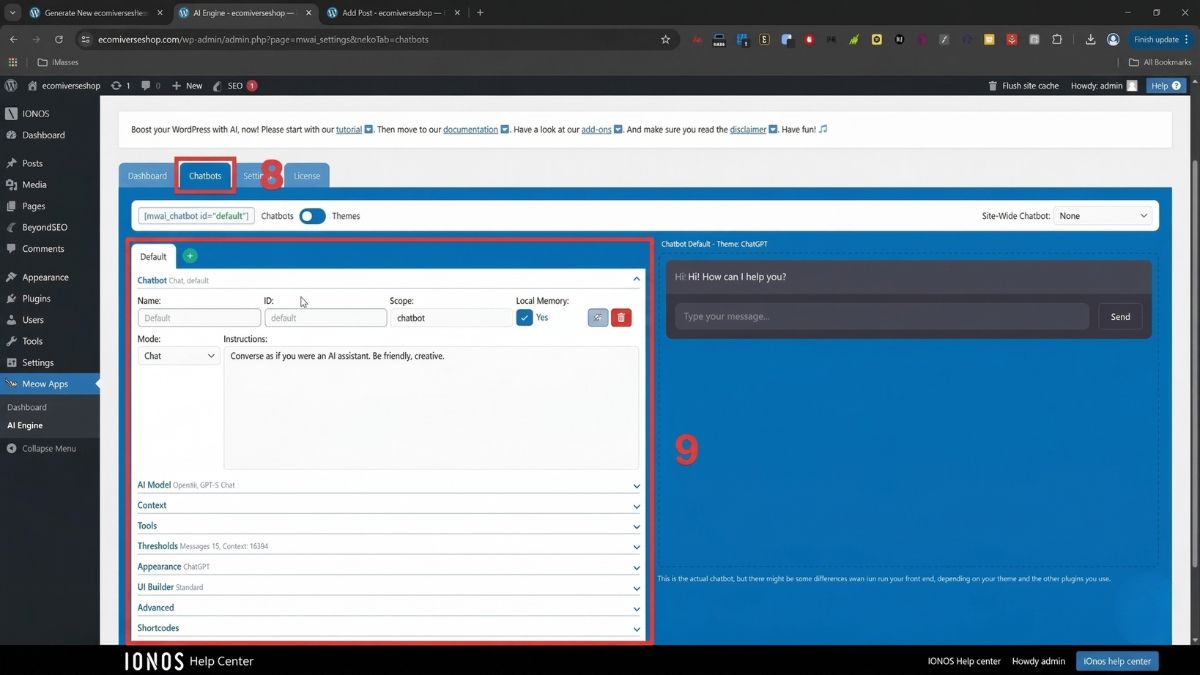 Cách Tạo Chatbot Trên ChatGPT Thông Qua API bước 3