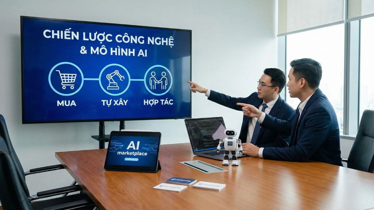 Các Trụ Cột Cốt Lõi Của Chiến Lược AI Trong Doanh Nghiệp- Chiến lược công nghệ và mô hình AI