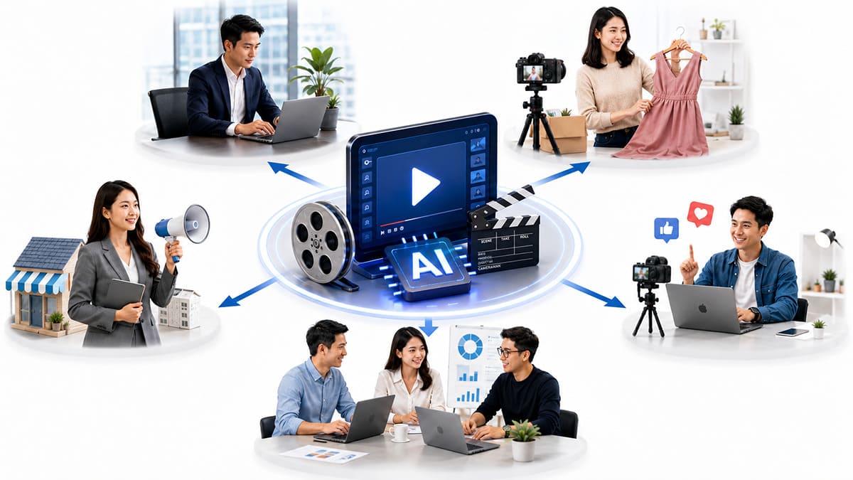 Dịch Vụ Làm Video Bằng AI Phù Hợp Với Những Đối Tượng Khách Hàng Nào?