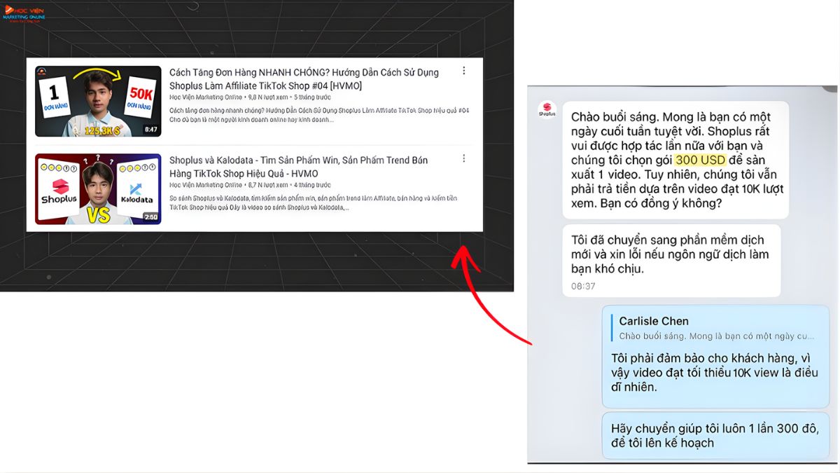 Case Study Thực Tế Tại Học Viện Marketing Online