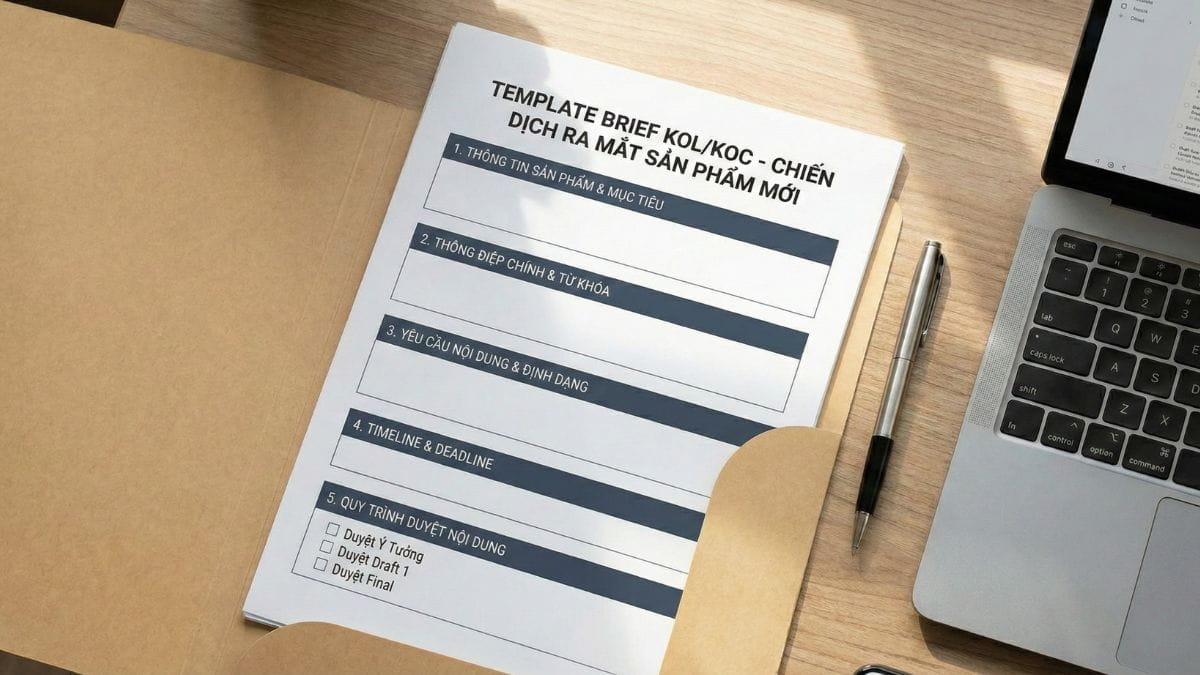 Quy Trình Cung Cấp Dịch Vụ Booking KOL Tại HVMO