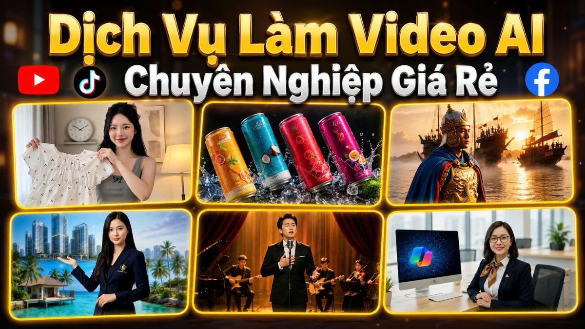 Dịch Vụ Làm Video Bằng AI Giá Rẻ, Chuyên Nghiệp Tại Hà Nội