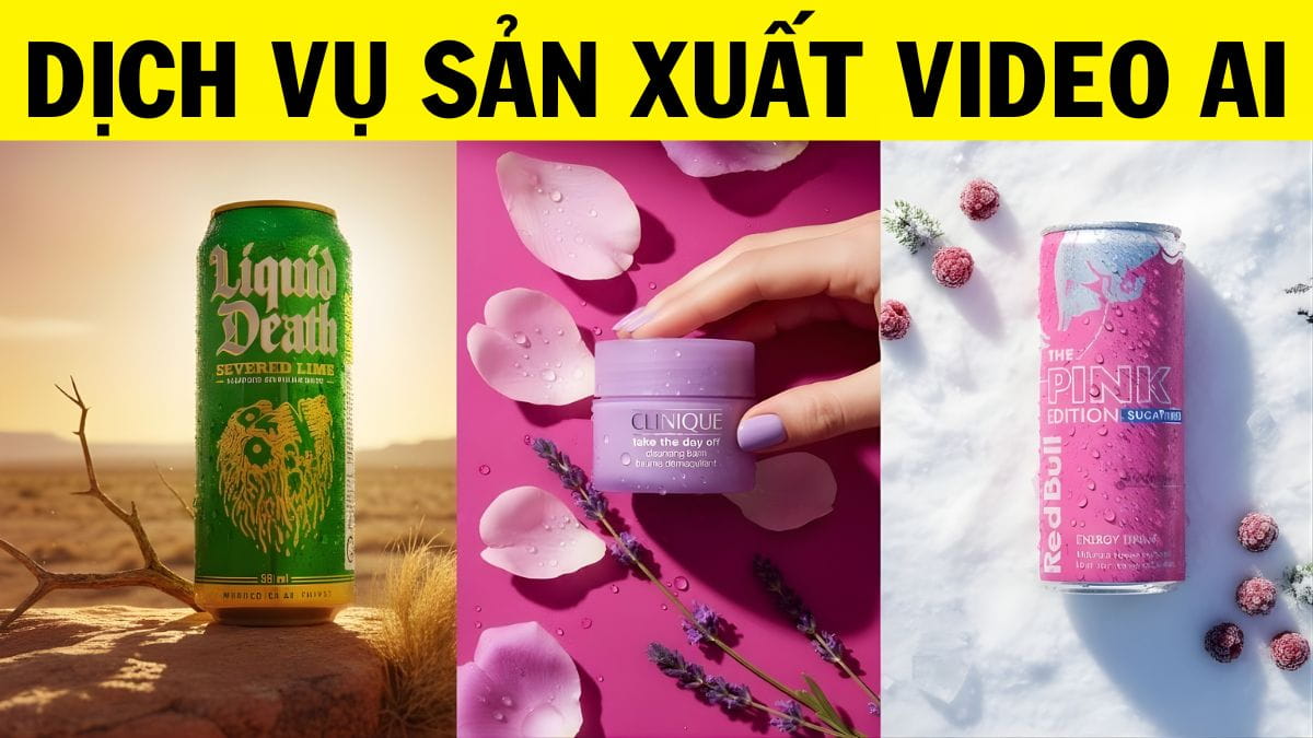 Dịch Vụ Sản Xuất Video AI, Dịch Vụ Dựng Video AI Theo Yêu Cầu Giá Rẻ