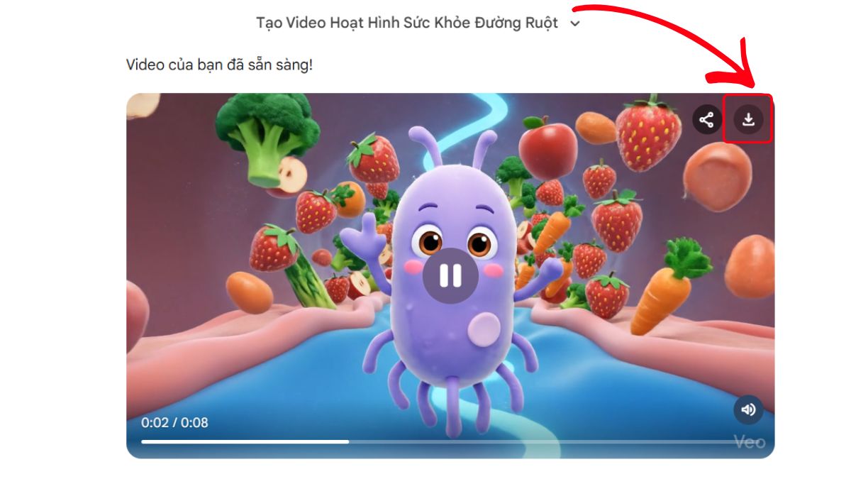 Hướng Dẫn Làm Video AI Bằng Gemini Veo 3 bước 4