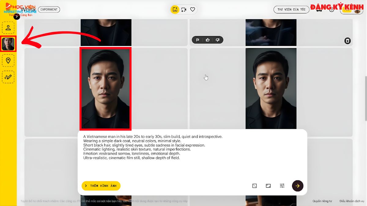 Hướng Dẫn Tạo Video Nhạc Bằng AI Miễn Phí bước 2.2