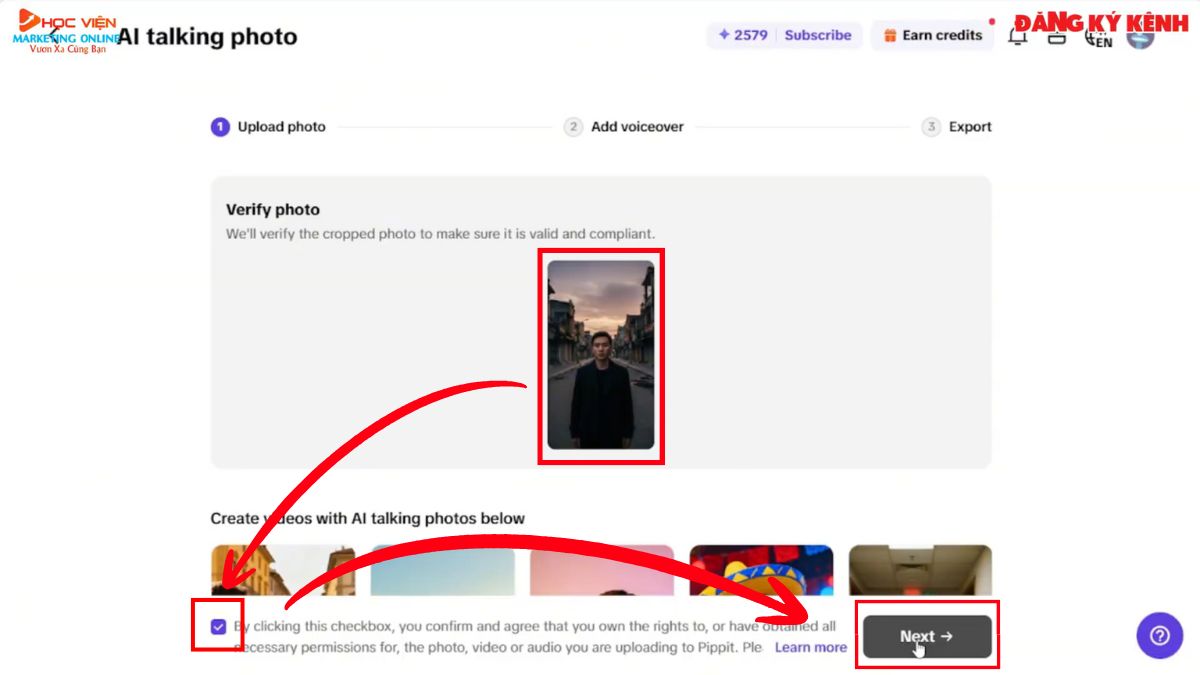 Hướng Dẫn Tạo Video Nhạc Bằng AI Miễn Phí bước 3.3