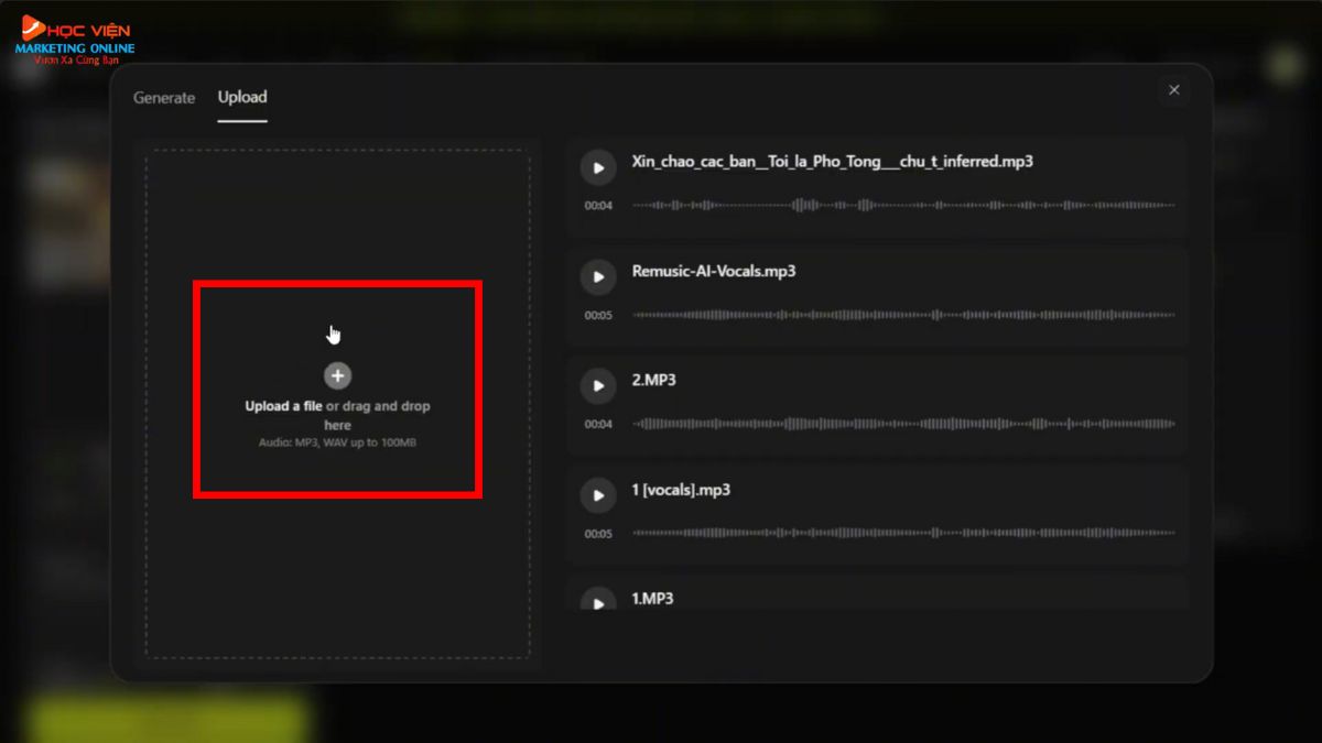 Hướng Dẫn Cách Sử Dụng Higgsfield AI tạo video MV âm nhạc bước 2.2