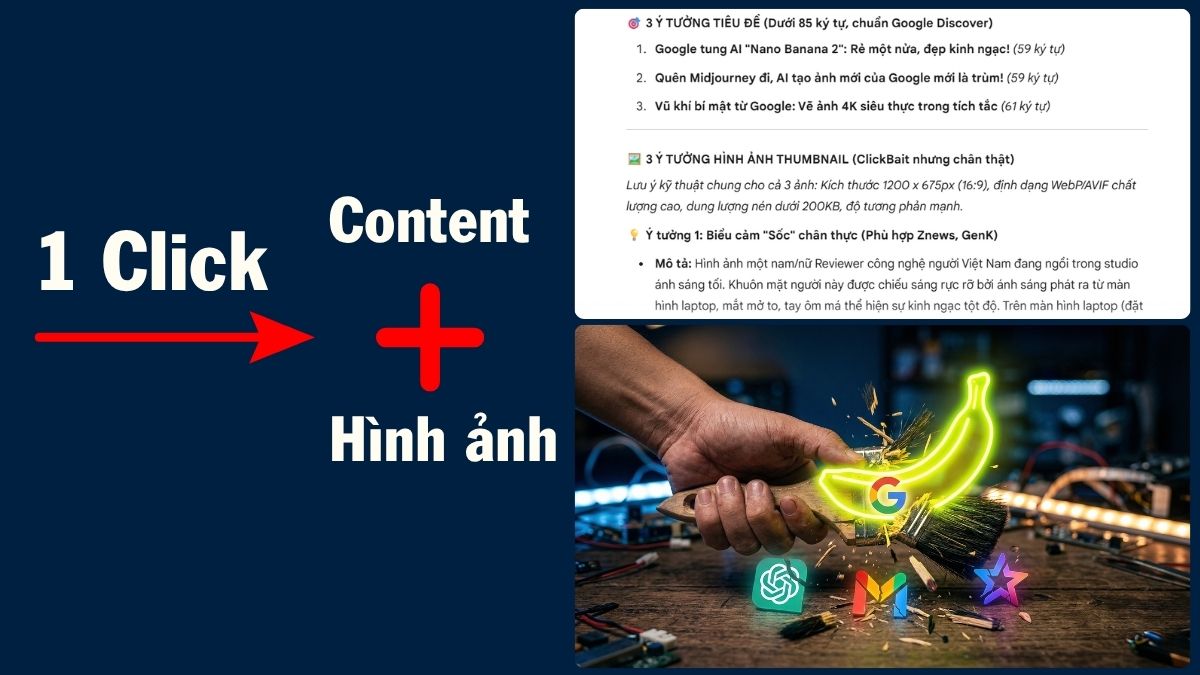 Nội Dung Chi Tiết Khóa Học Kiếm Tiền Youtube Bằng AI