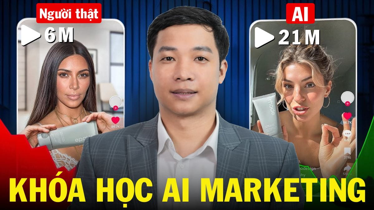 Khóa Học AI Marketing Master Thực Chiến Chuyên Sâu- HVMO