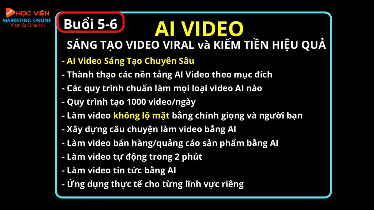 Chương Trình Học AI Mastery buổi 5,6.1