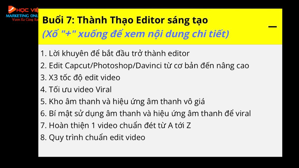 Chương Trình Học AI Mastery buổi 7