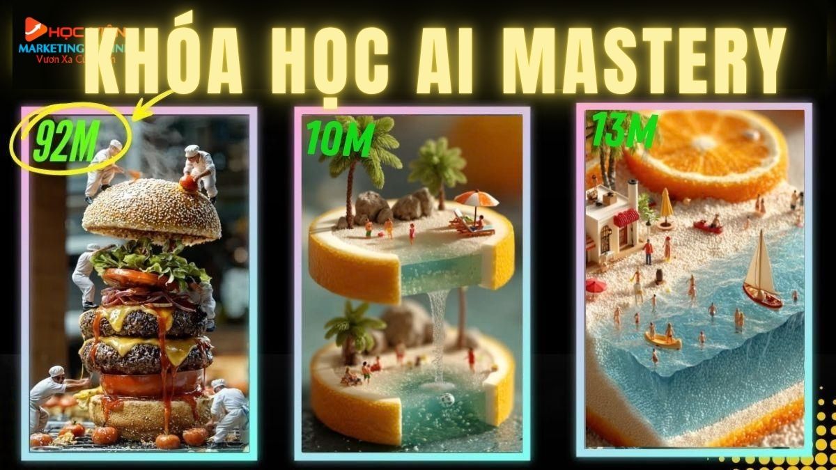 Khóa Học AI Mastery Chuyên Sâu- Làm Chủ AI Thực Chiến