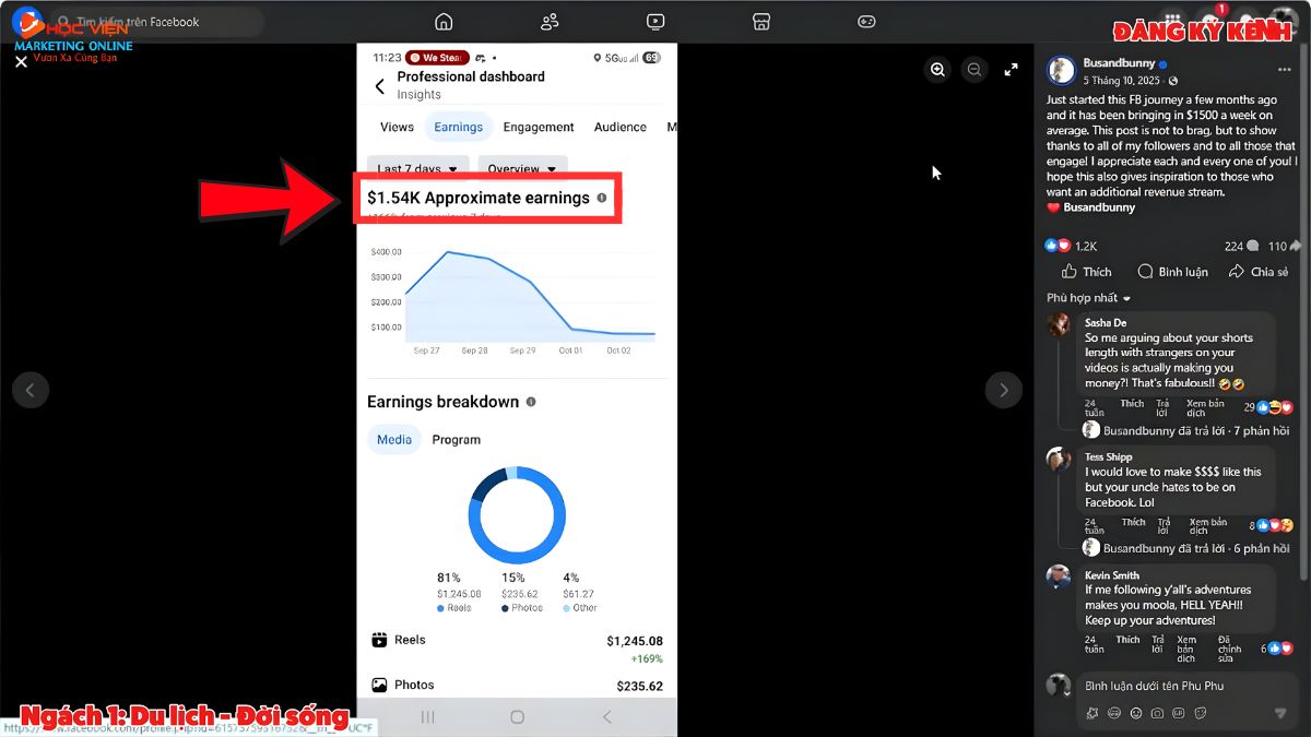 Nội Dung Khóa Học Affiliate Facebook buổi 3.2