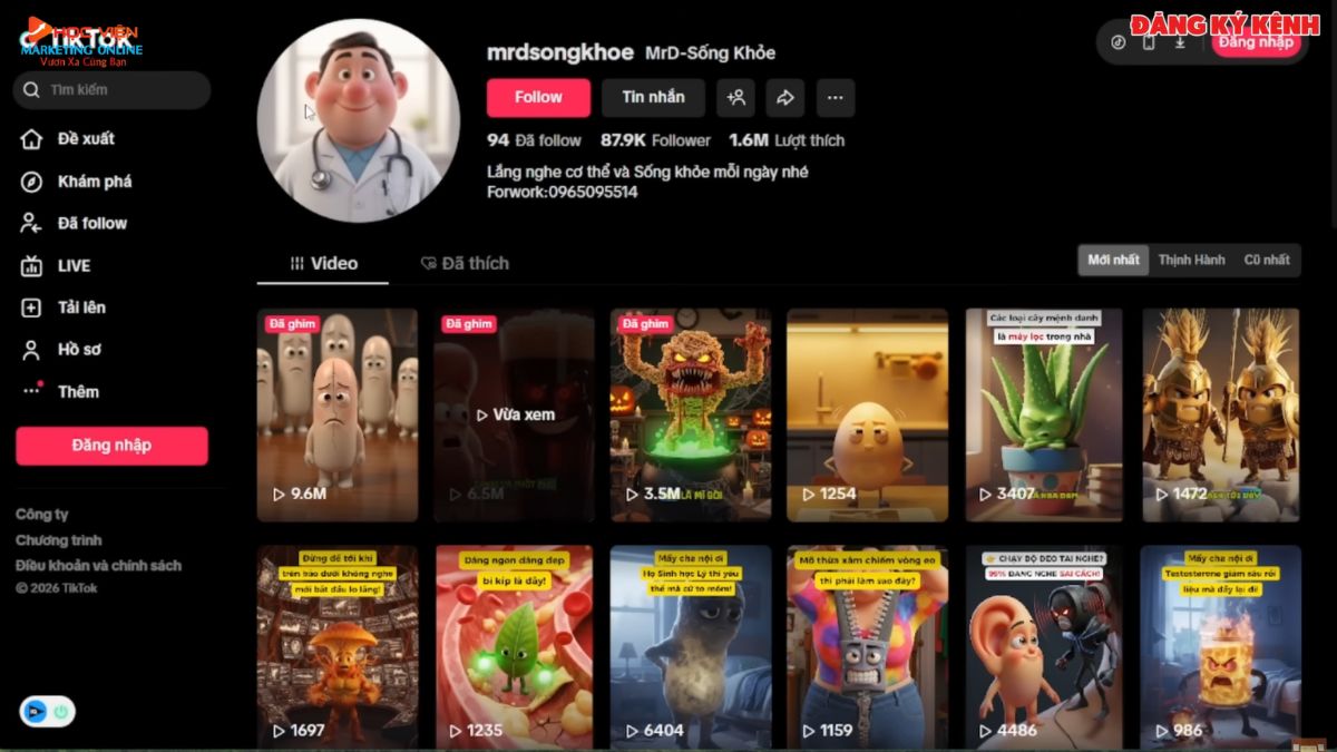  Khóa Học Affiliate TikTok HVMO- Nội dung thực tế