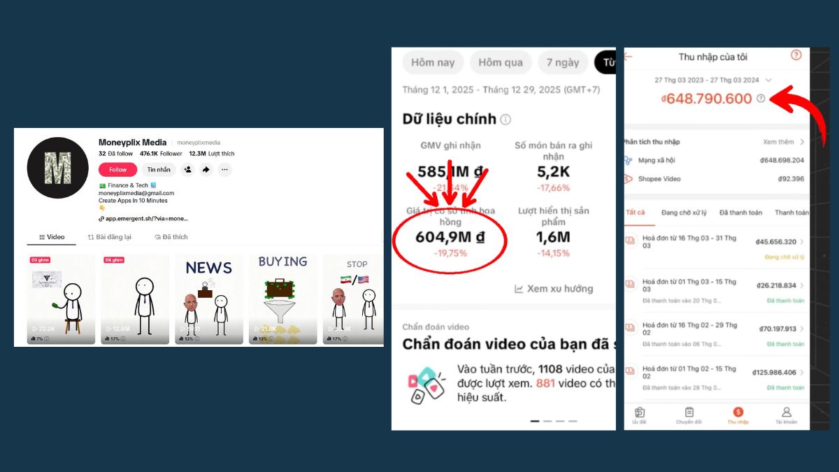 Nội Dung Khóa Học Kiếm Tiền Affiliate TikTok buổi 1.1