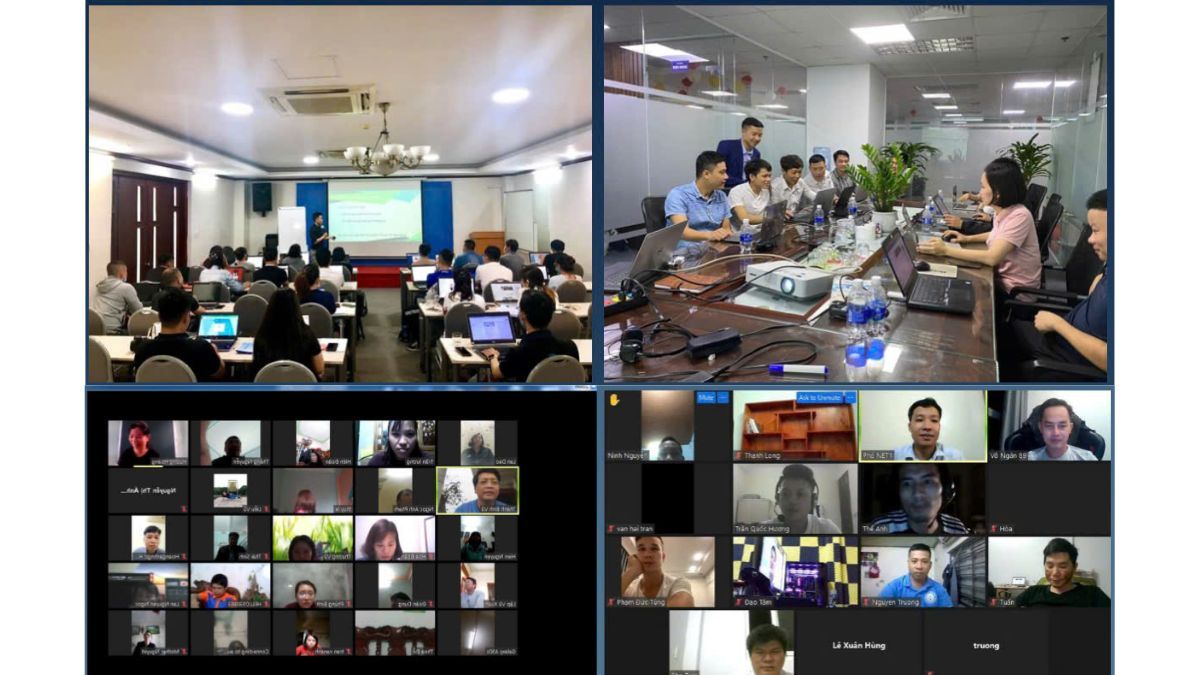 Hình Ảnh Lớp Học Tạo Video AI HVMO